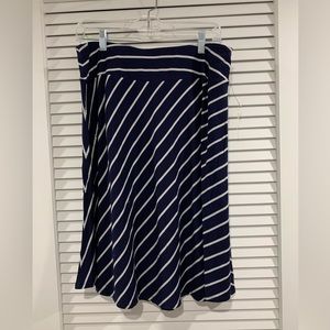 NWT Talbots Nautical Skirt Sz L